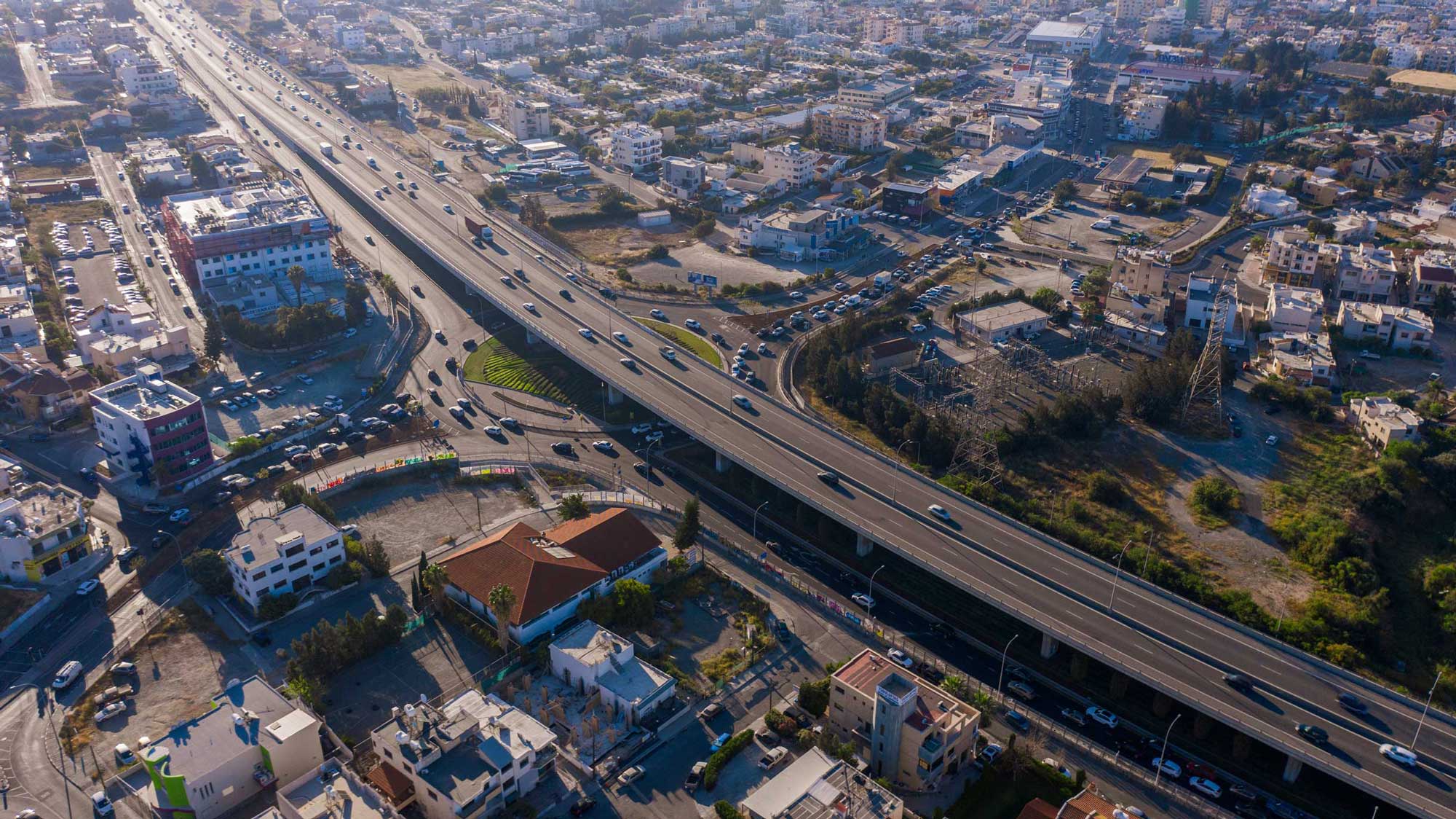 Maintenance of Agias Fylaxeos roundabout in Limassol